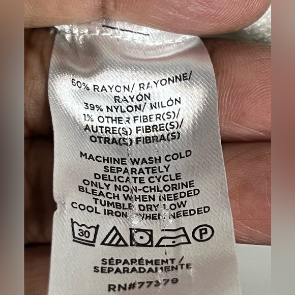 Ann Taylor Women’s Mock Neck top - Striped - Size XXL - Picture 2 of 7